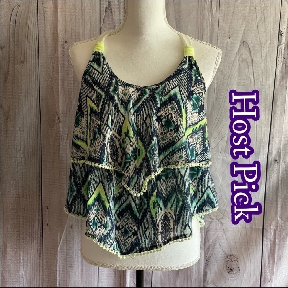 ✅2X Host Pick✅ Jolt Handkerchief Sleeveless Top, Medium